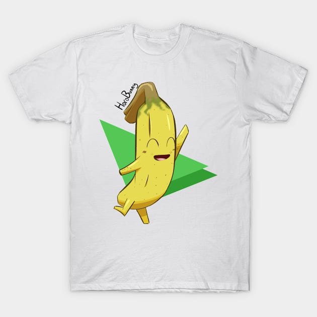 Caller Banana T-Shirt by HoroBunny